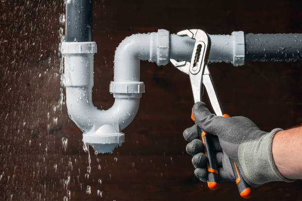 Professional Sewer Line Repair technician working in Fair Haven, NJ